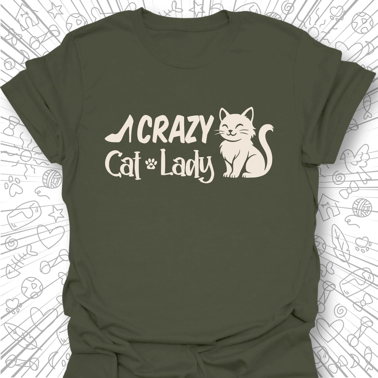 Crazy Cat Lady T-Shirt