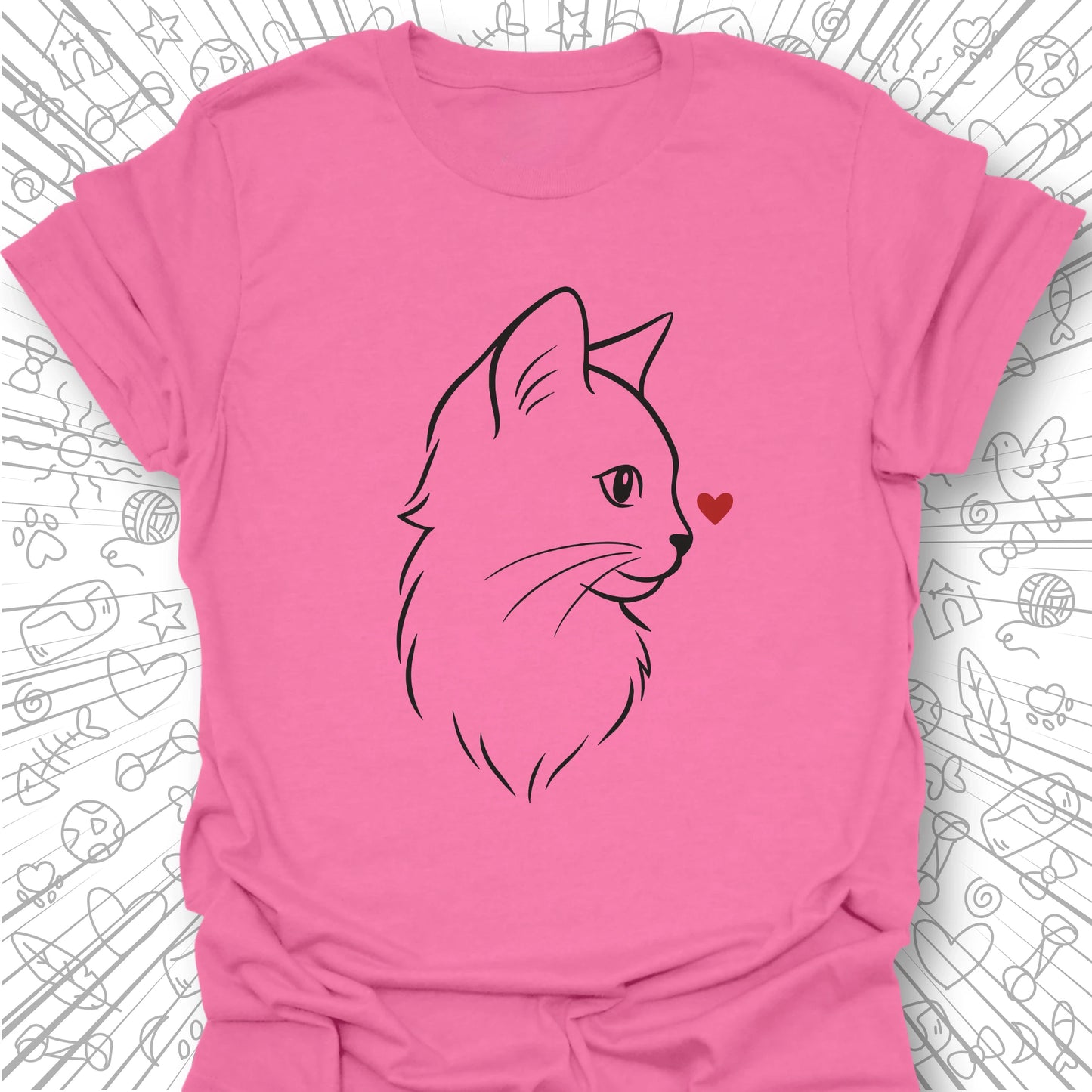 Elegant Cat T-Shirt