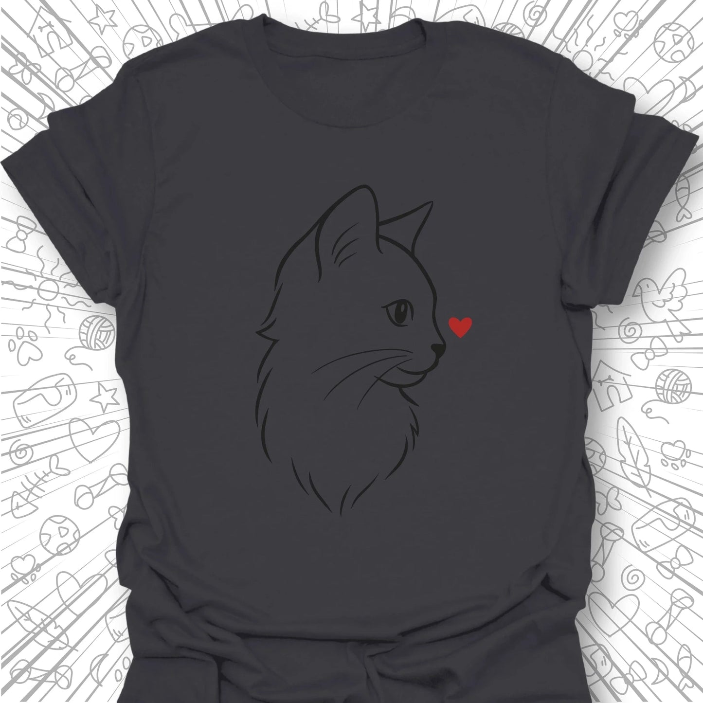Elegant Cat T-Shirt