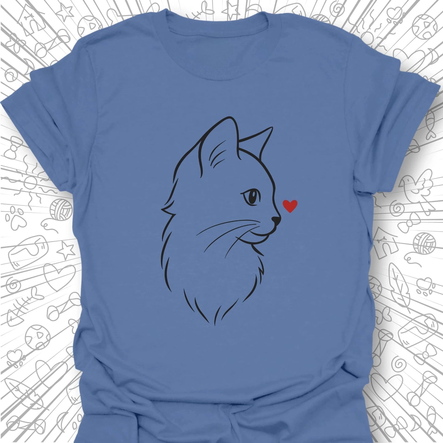 Elegant Cat T-Shirt