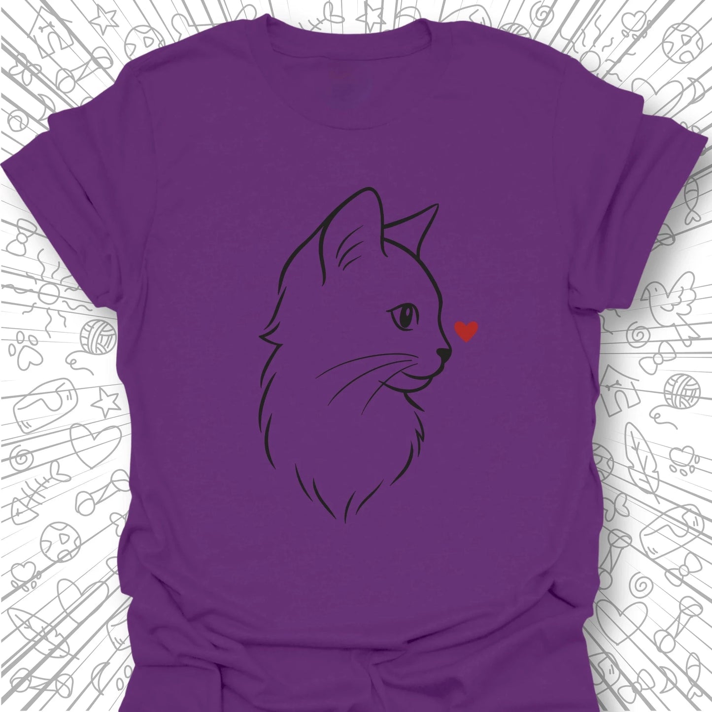 Elegant Cat T-Shirt