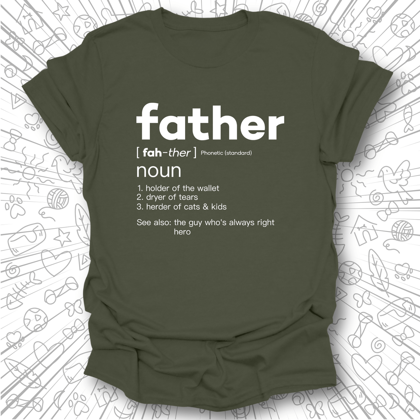 Definition of Father T-Shirt