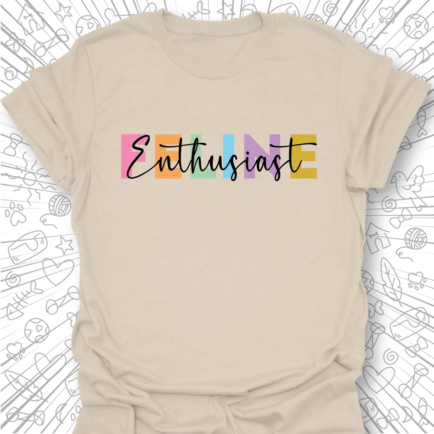 Feline Enthusiast T-Shirt