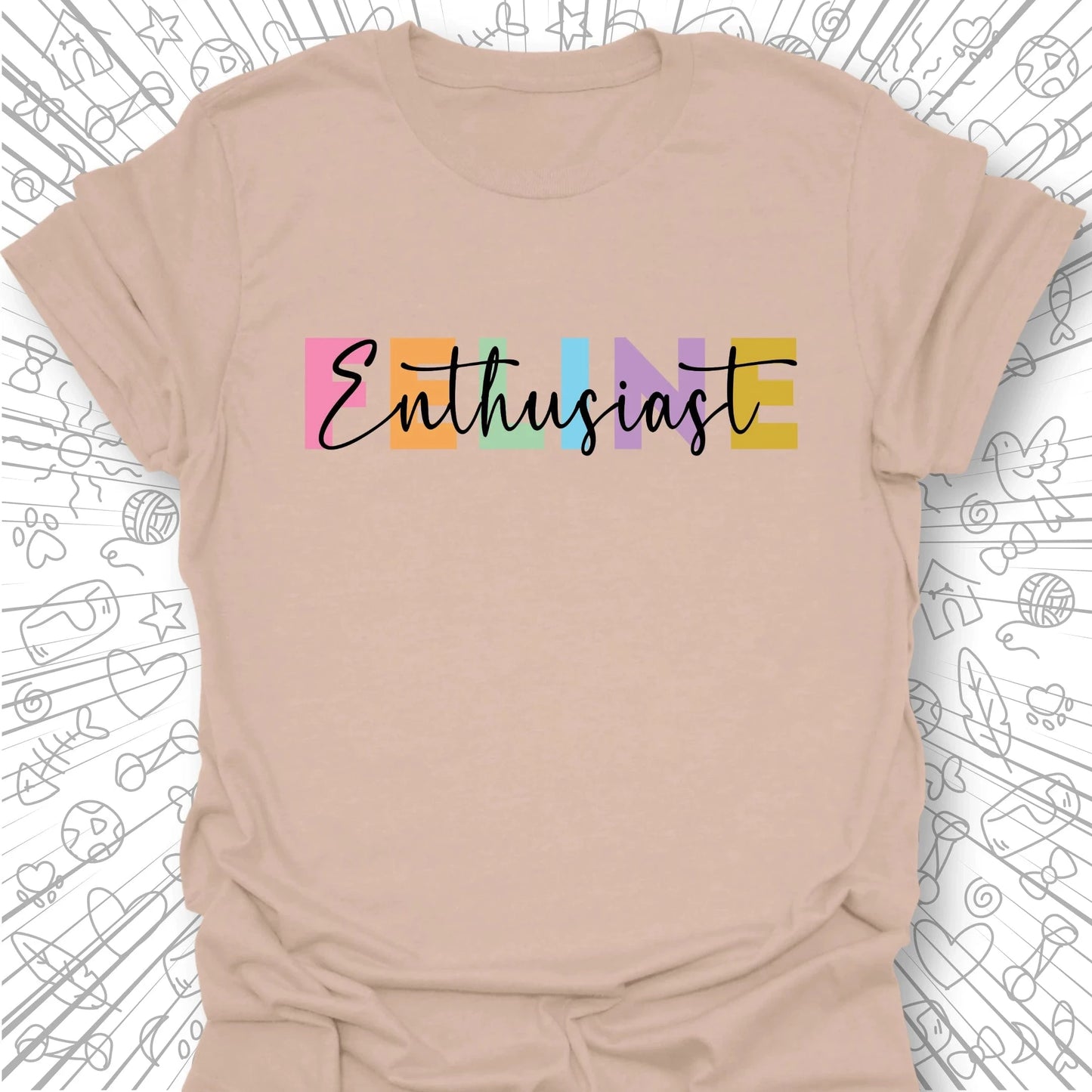 Feline Enthusiast T-Shirt