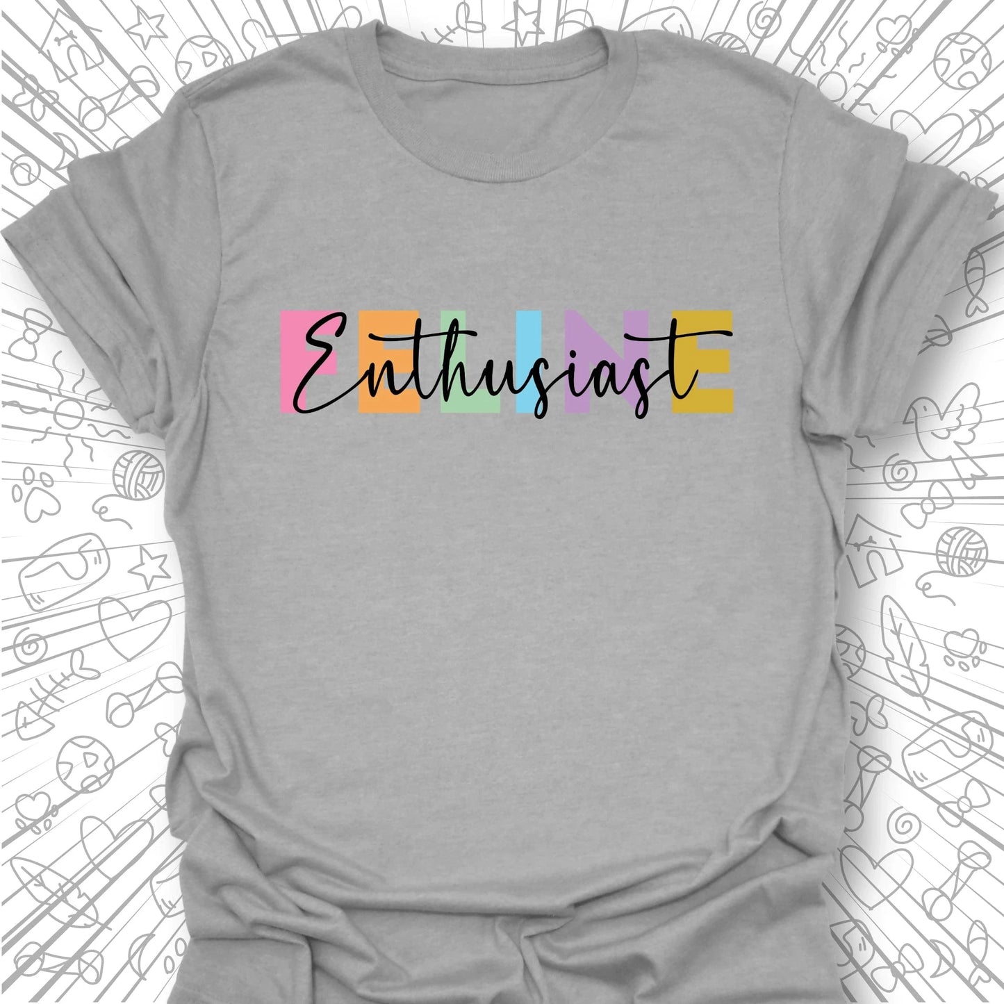 Feline Enthusiast T-Shirt