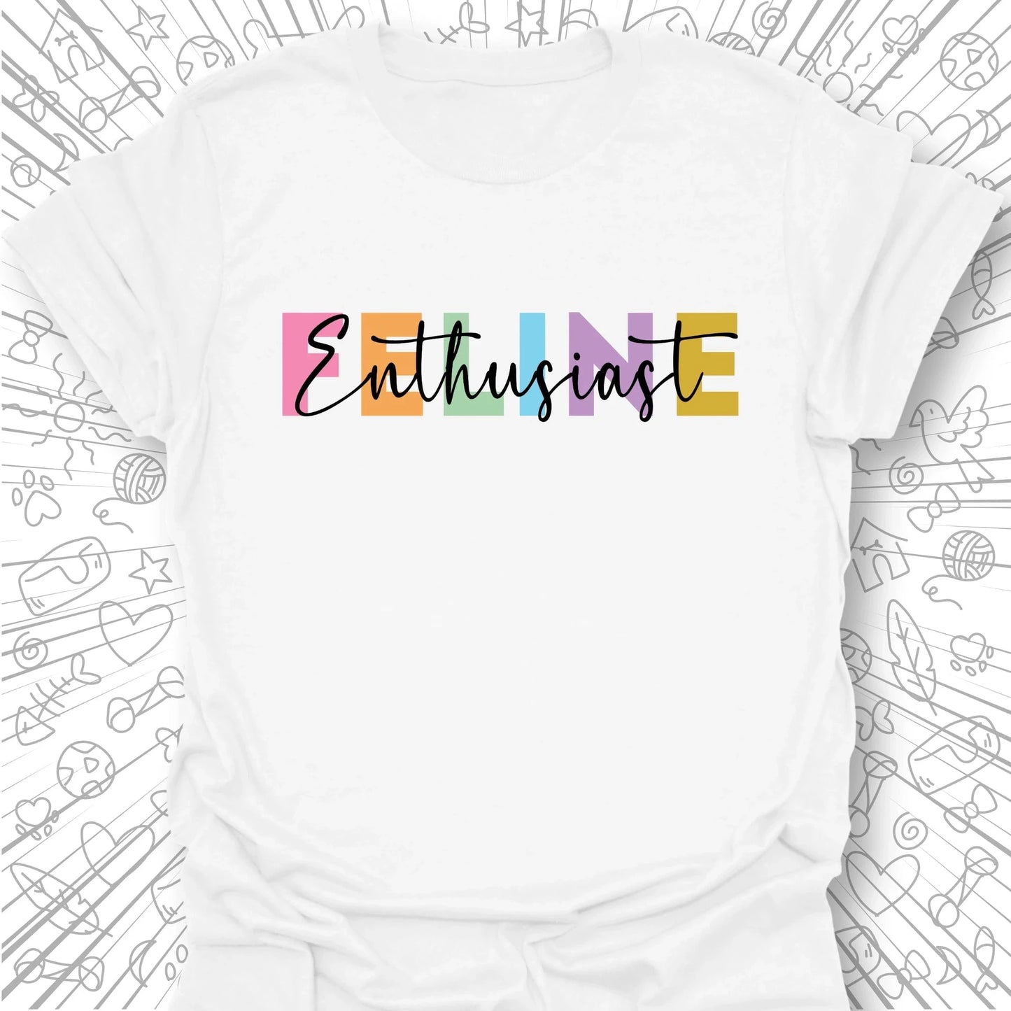Feline Enthusiast T-Shirt
