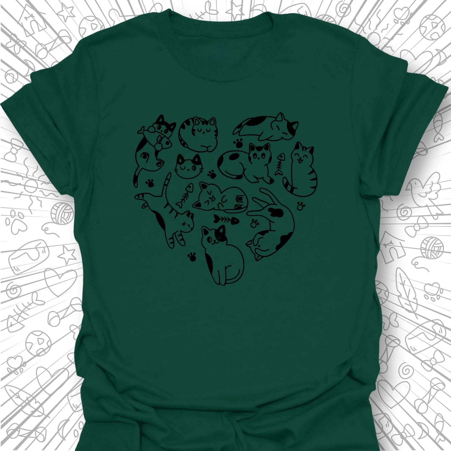 Heart of Cats T-Shirt