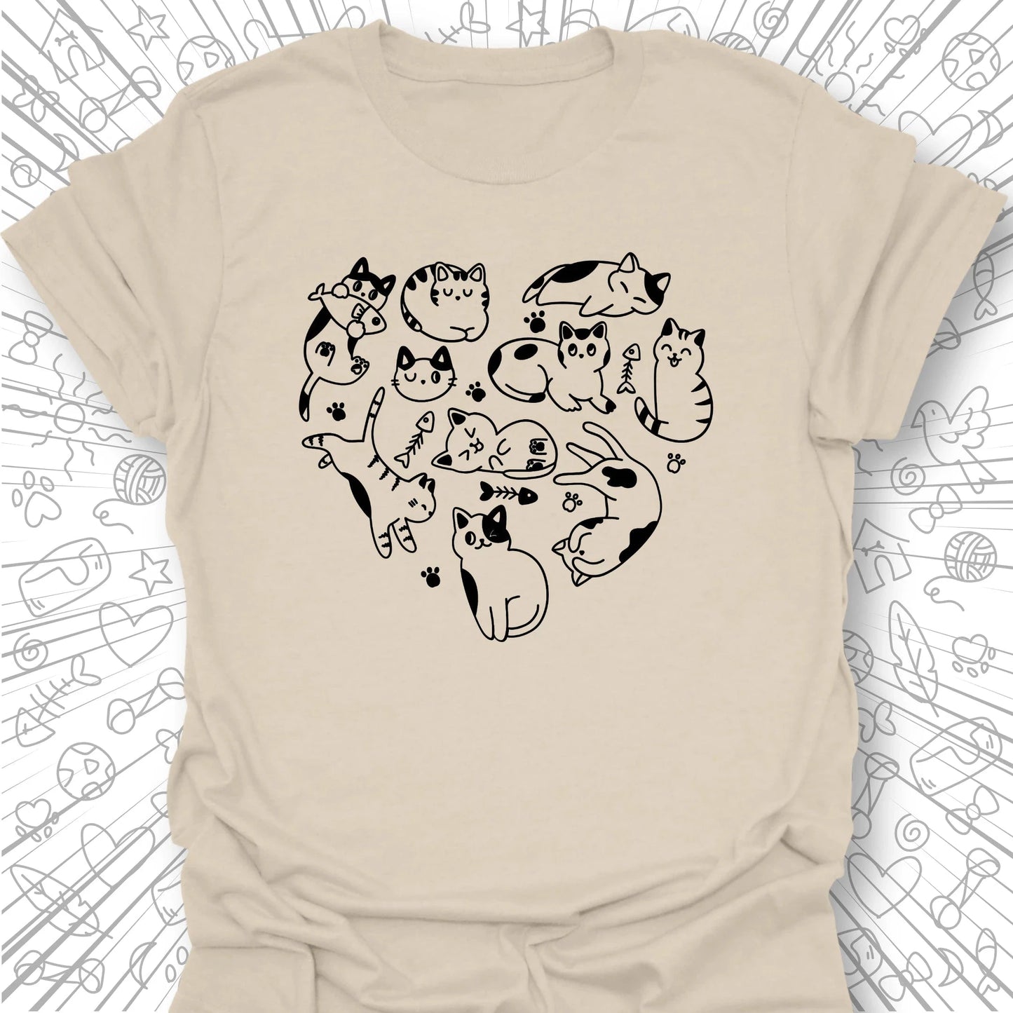 Heart of Cats T-Shirt