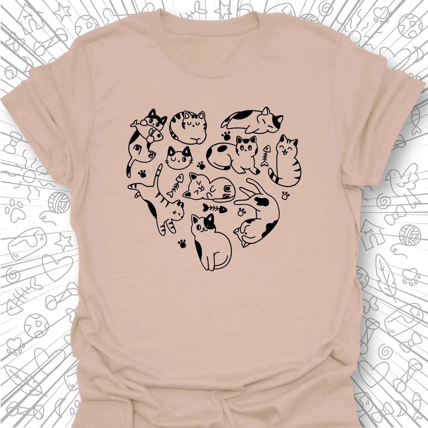 Heart of Cats T-Shirt
