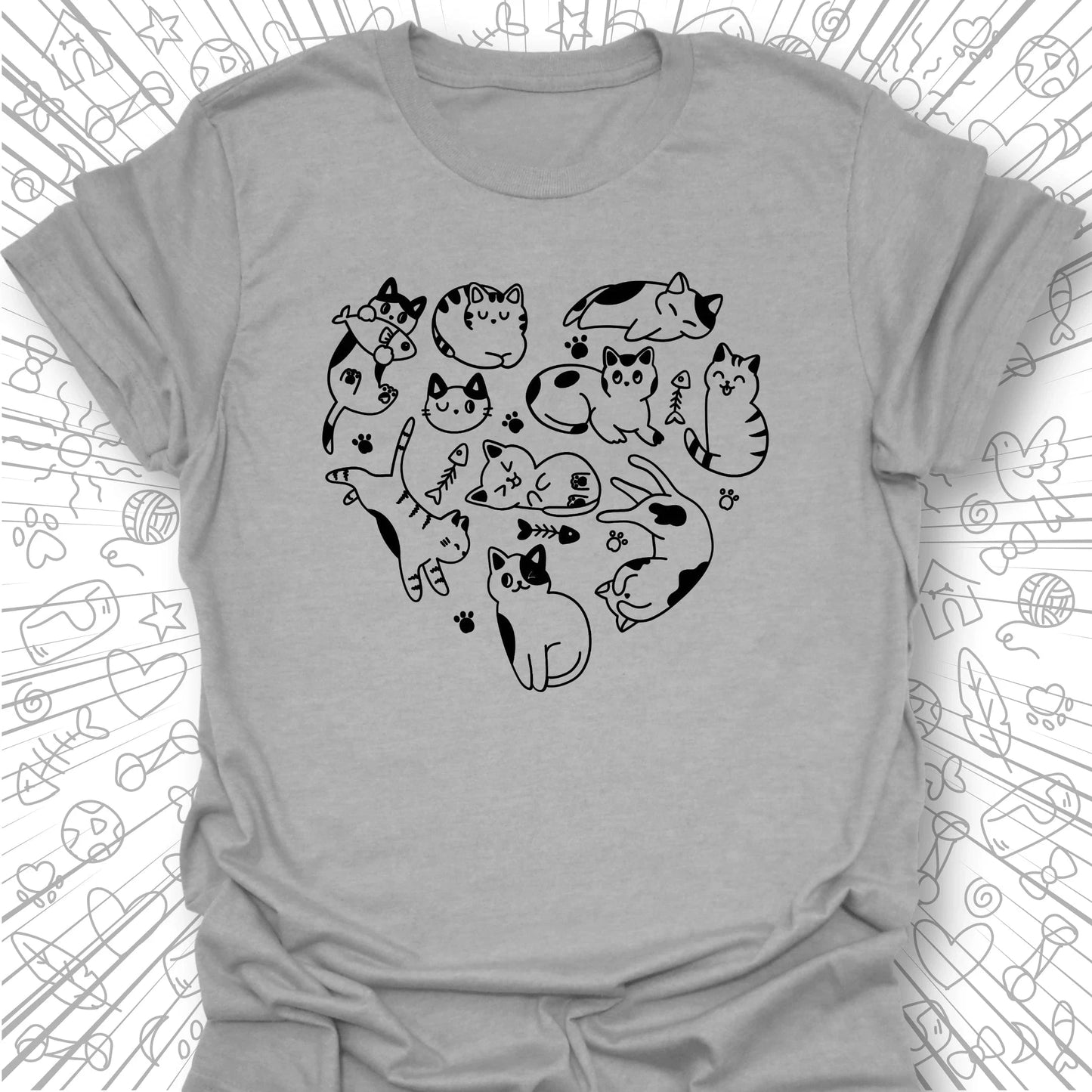 Heart of Cats T-Shirt