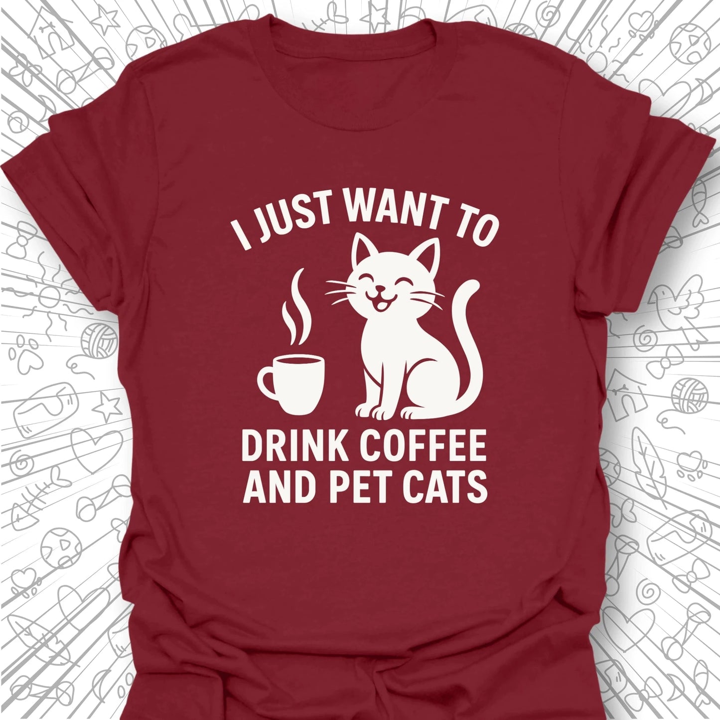 I Just Want to Drink Coffee T-Shirt