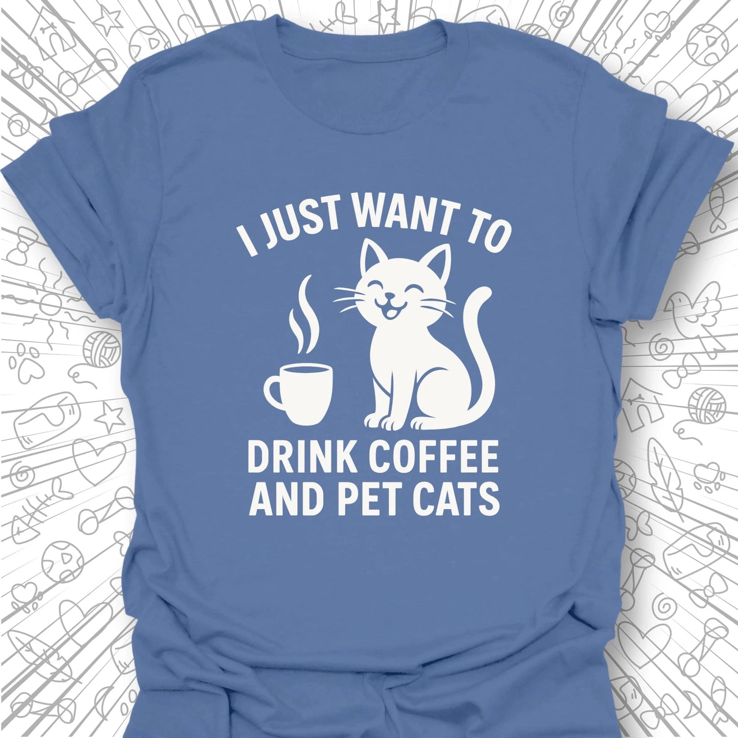 I Just Want to Drink Coffee T-Shirt