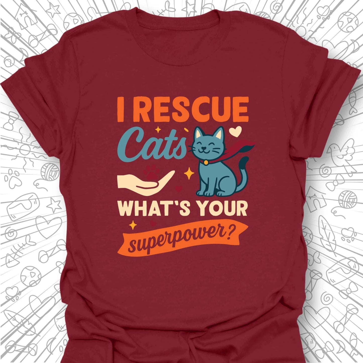 I Rescue Cats T-Shirt