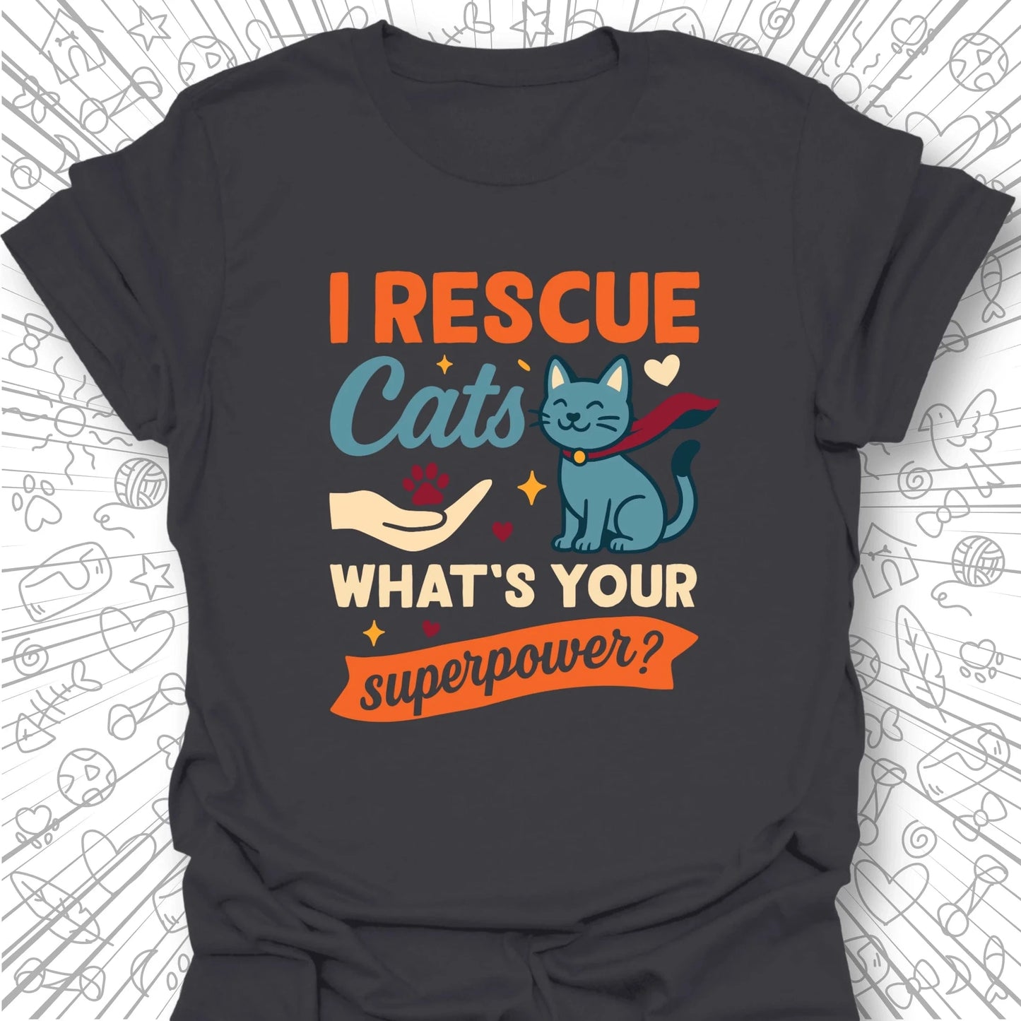 I Rescue Cats T-Shirt