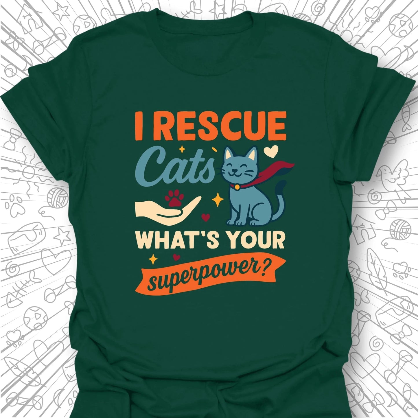 I Rescue Cats T-Shirt