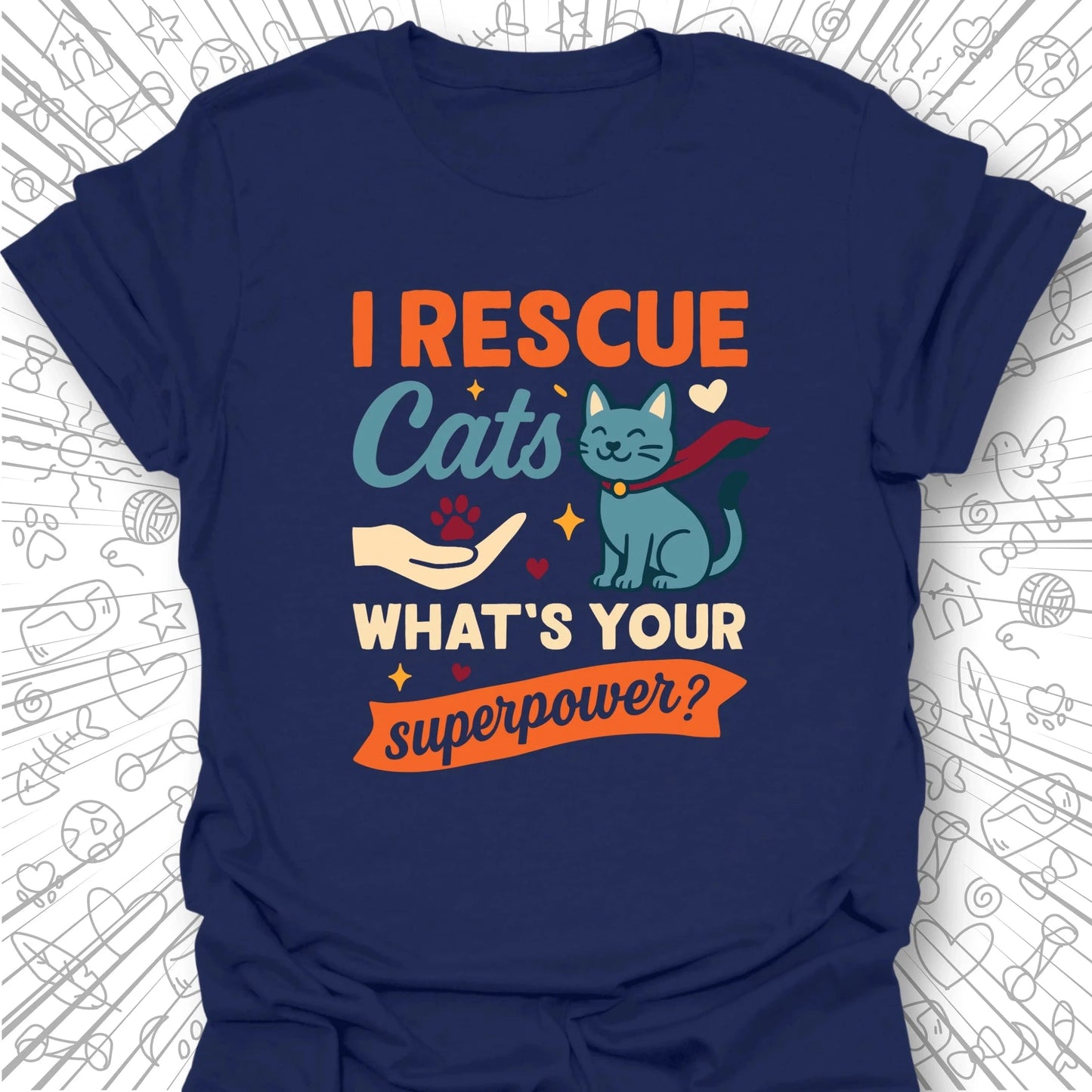 I Rescue Cats T-Shirt