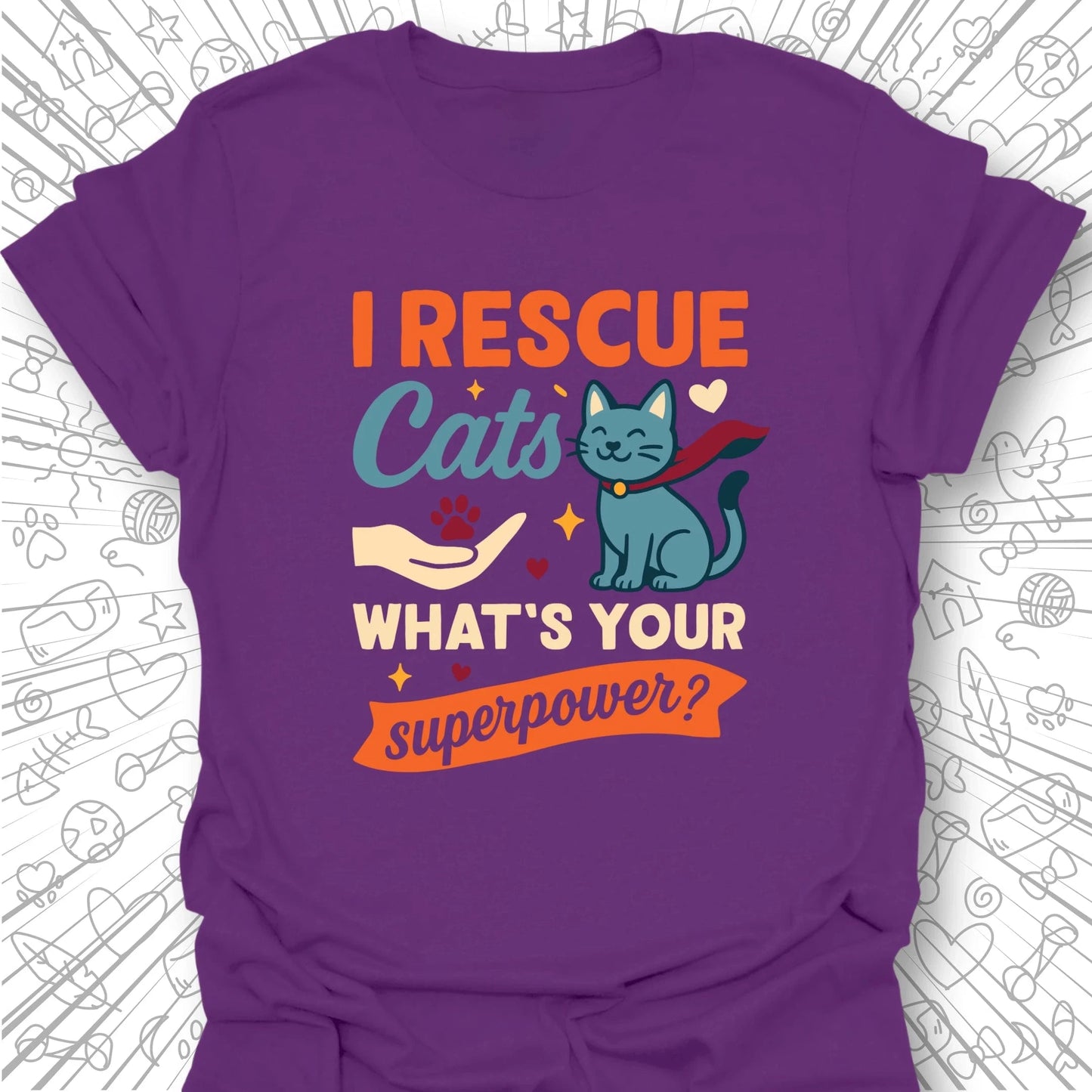 I Rescue Cats T-Shirt