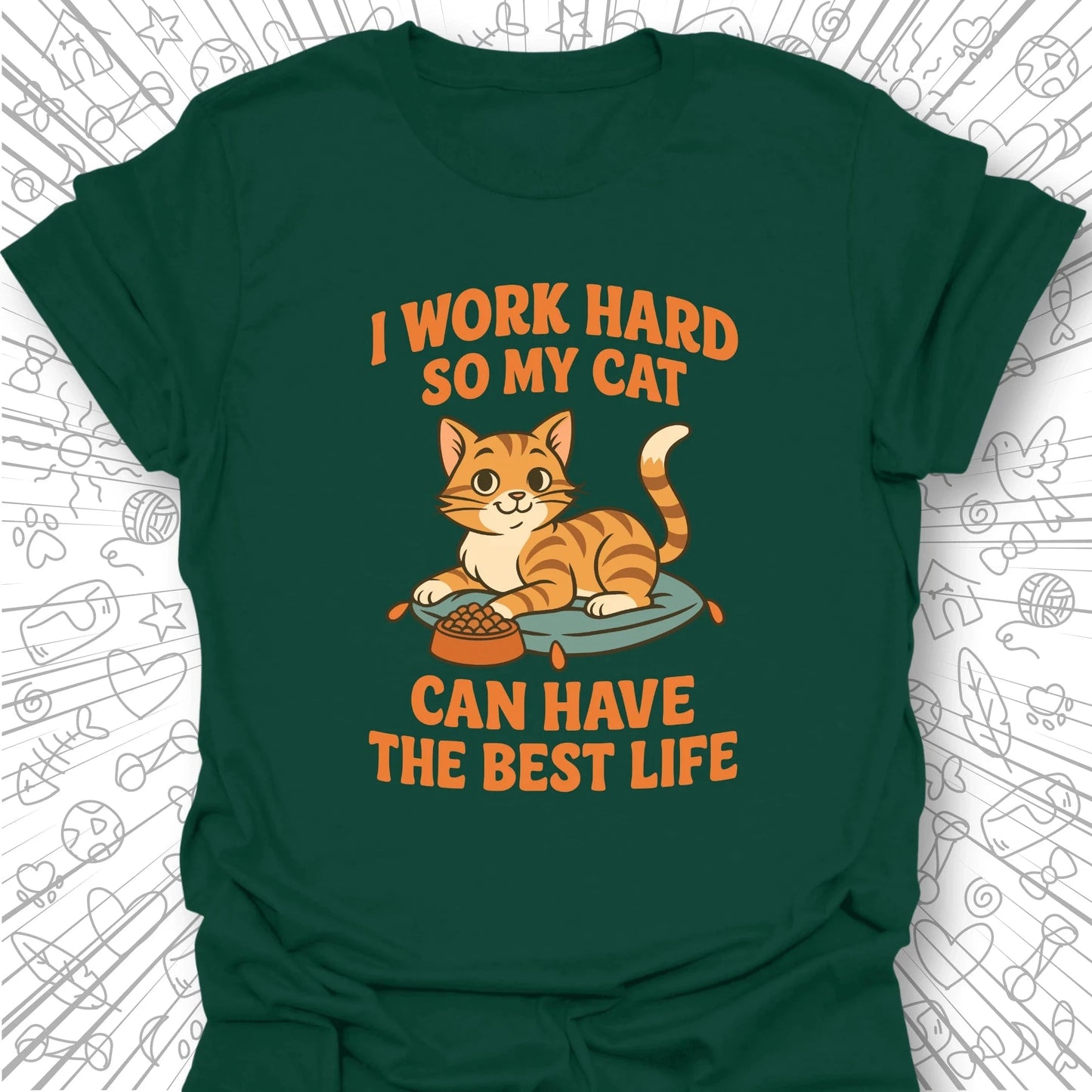 I Work Hard T-Shirt