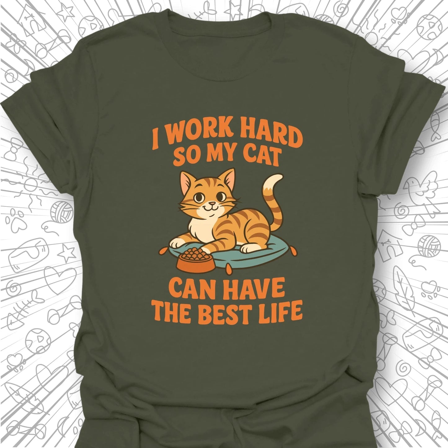 I Work Hard T-Shirt