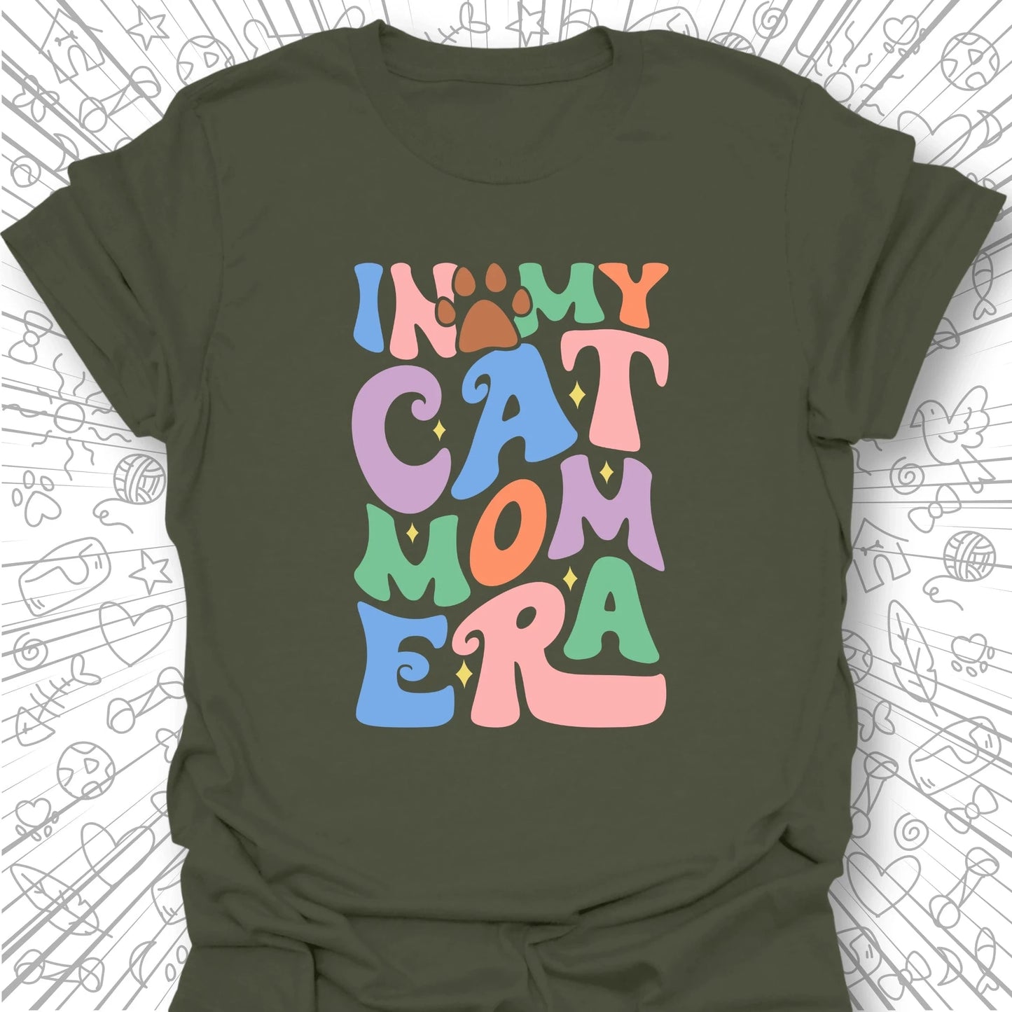 In My Cat Mom Era. T-Shirt