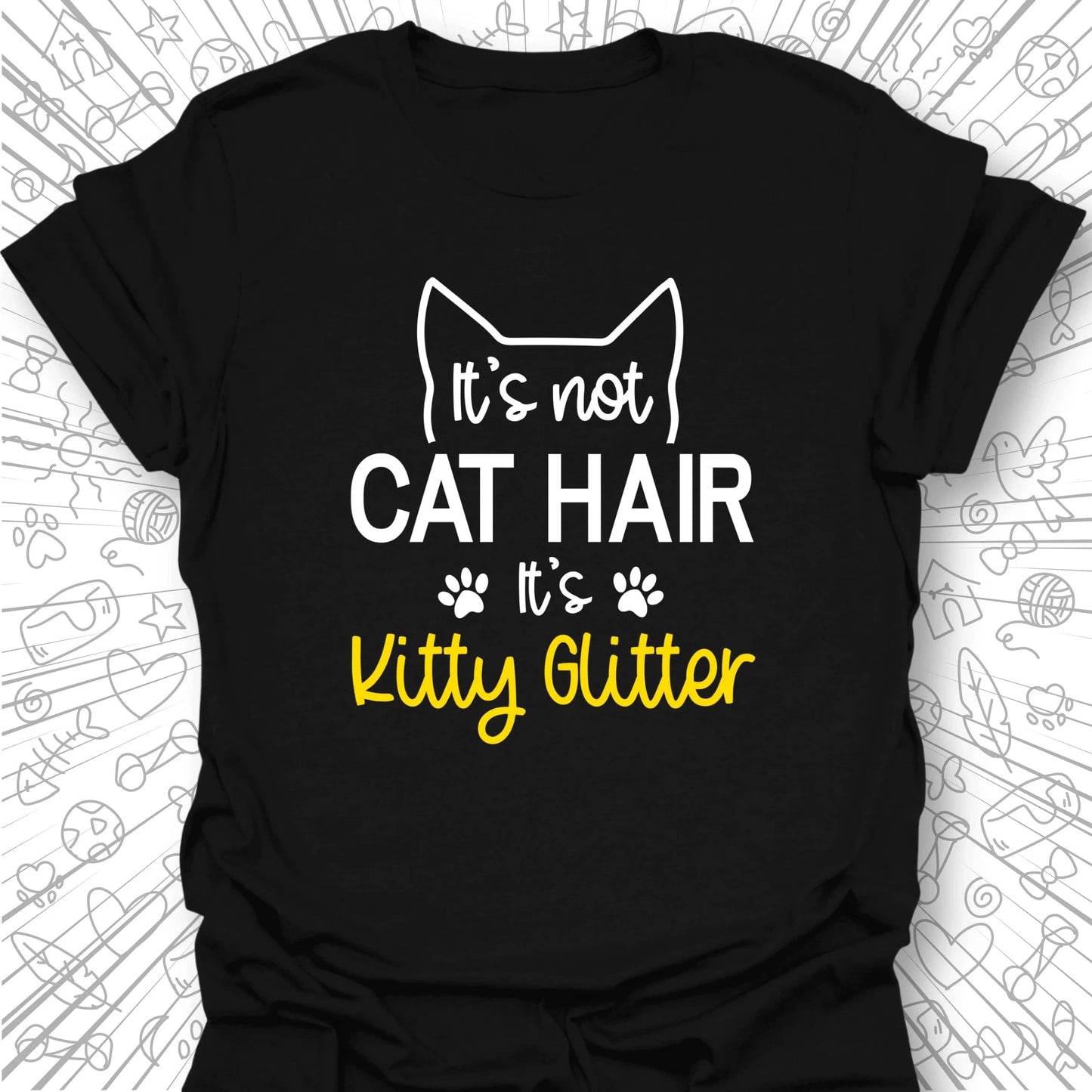 It's Kitty Glitter T-Shirt
