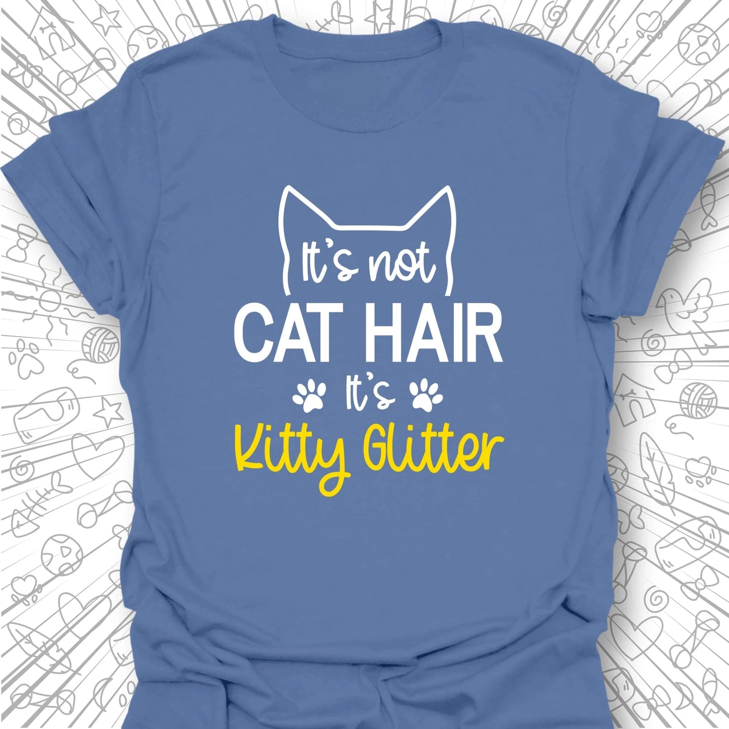 It's Kitty Glitter T-Shirt