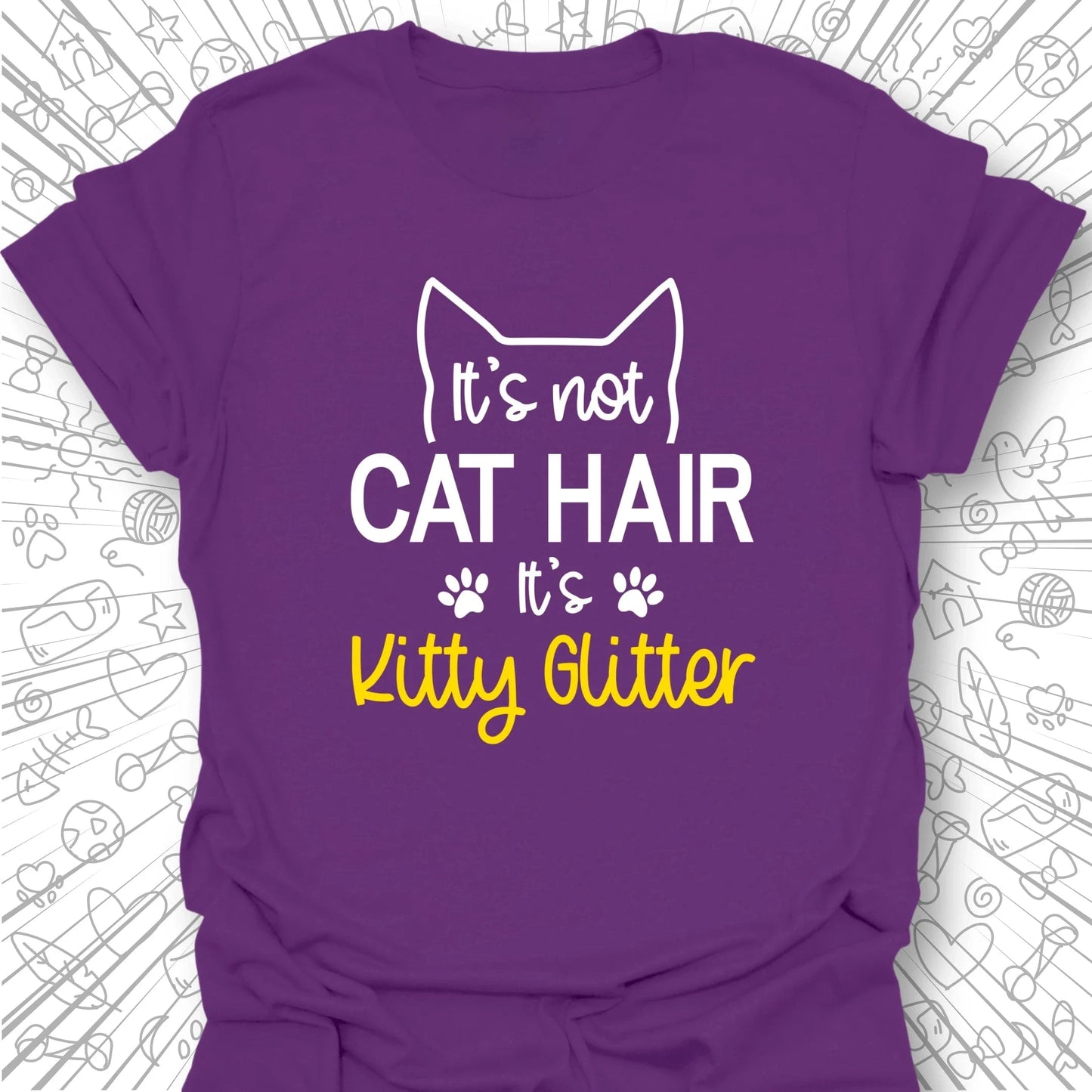 It's Kitty Glitter T-Shirt