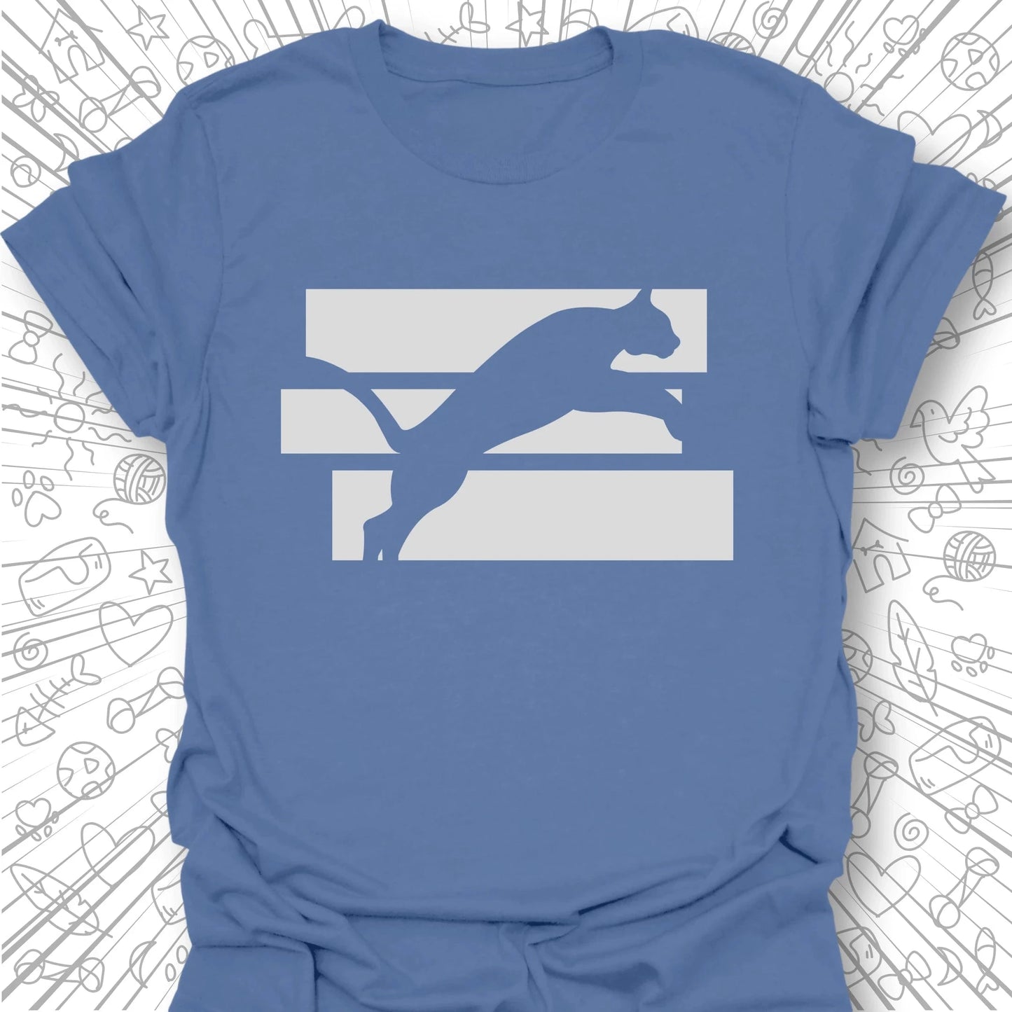 Leaping Cat T-Shirt