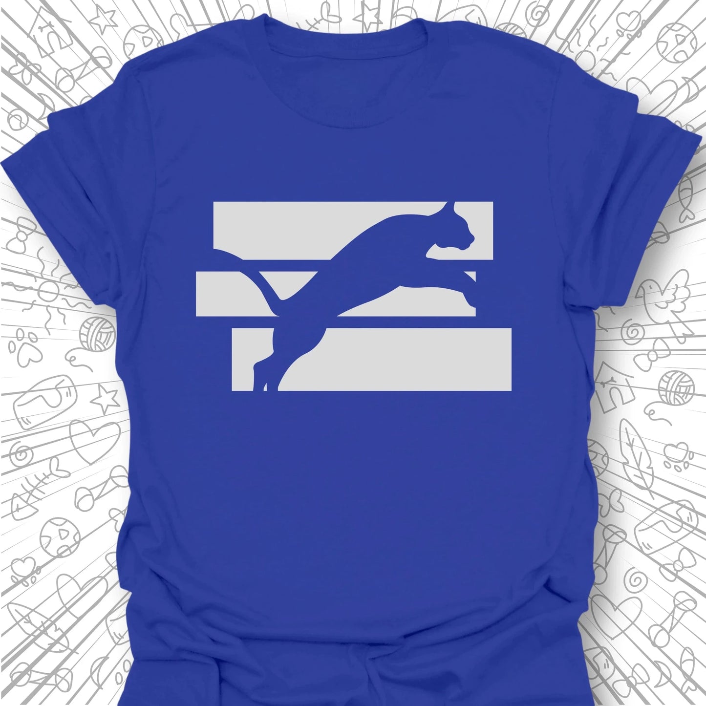 Leaping Cat T-Shirt