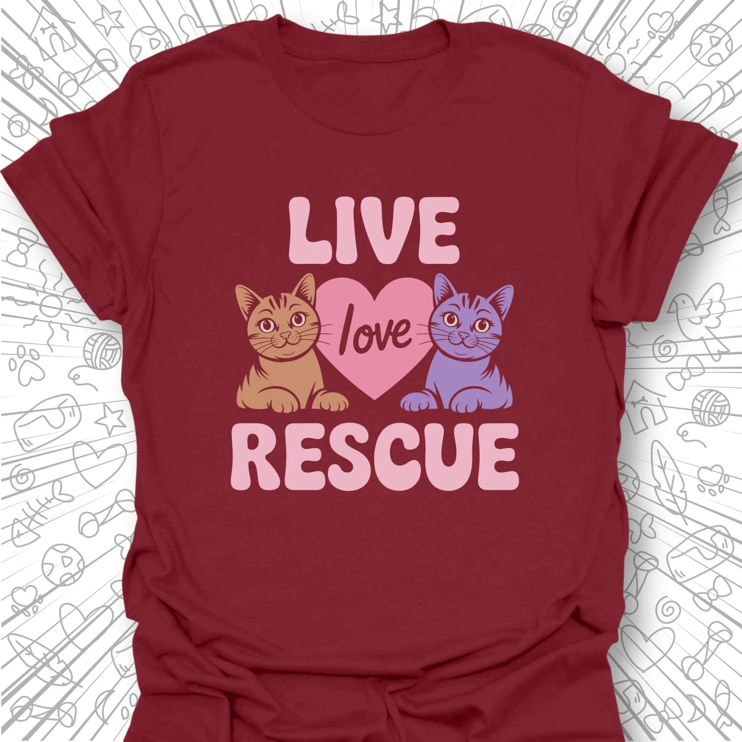 Live Love Rescue T-Shirt