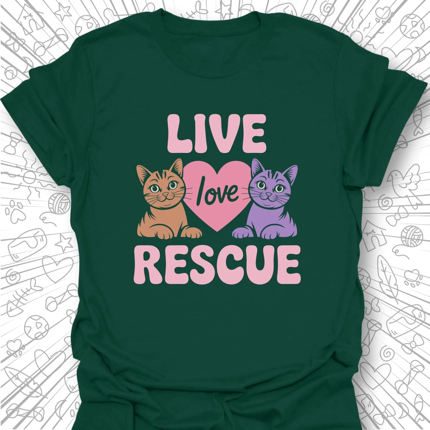 Live Love Rescue T-Shirt