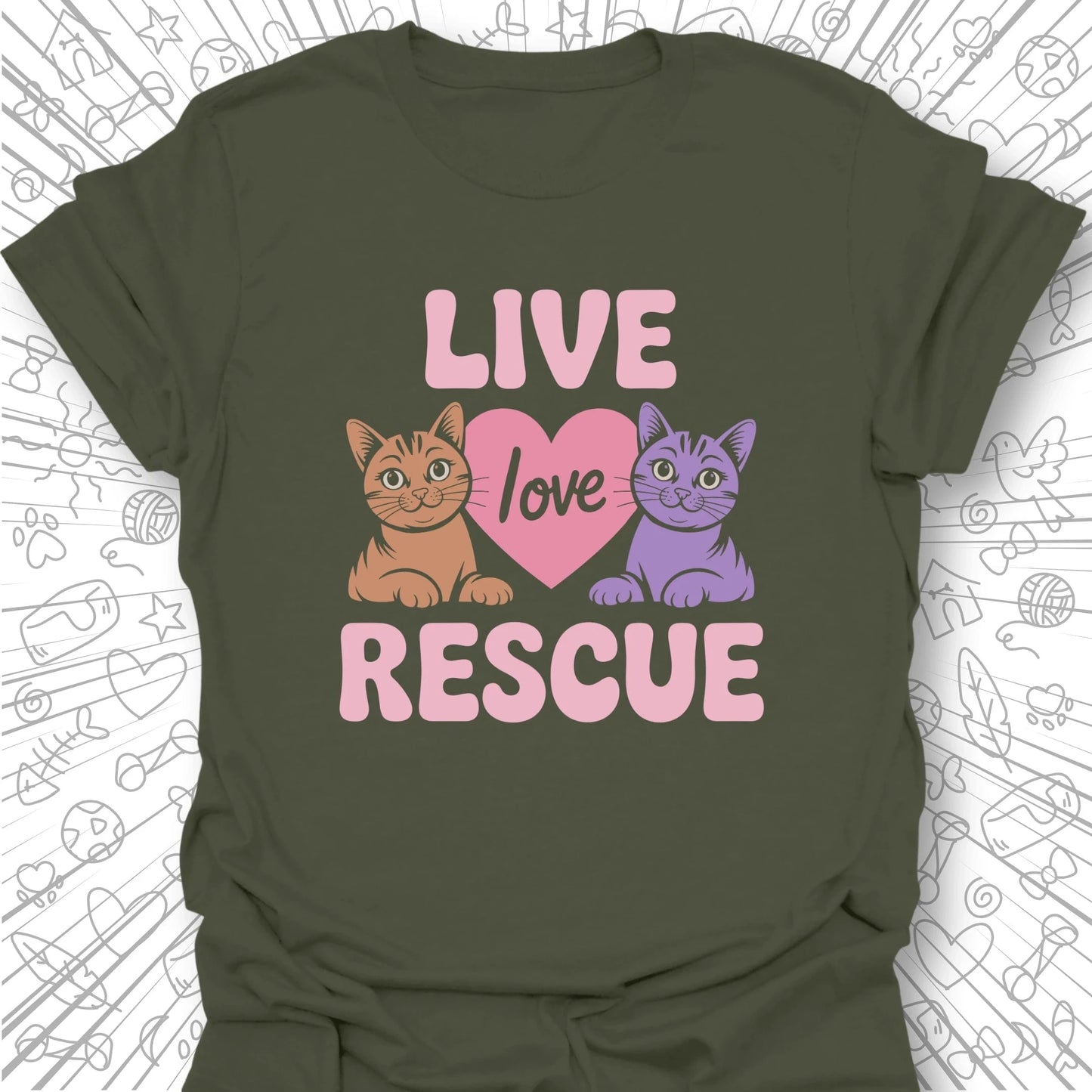 Live Love Rescue T-Shirt