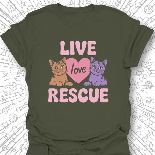Live Love Rescue T-Shirt