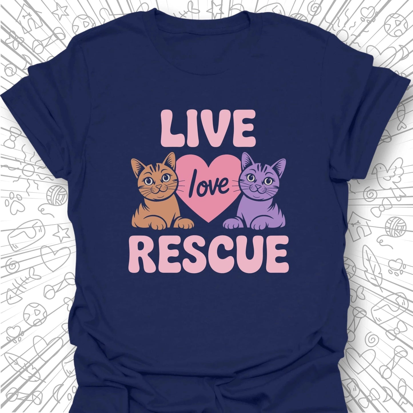 Live Love Rescue T-Shirt