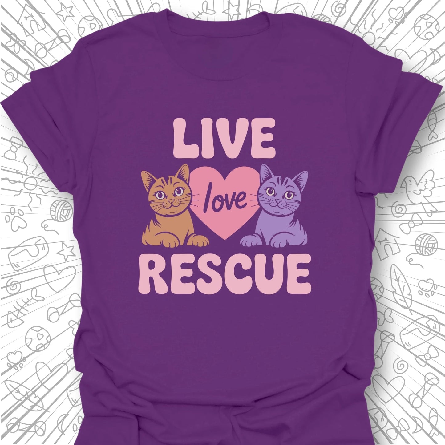 Live Love Rescue T-Shirt