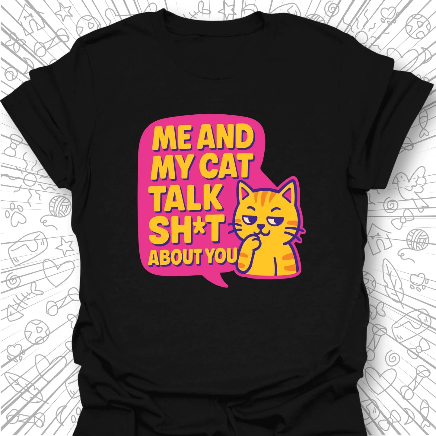 Me And My Cat Talk T-Shirt