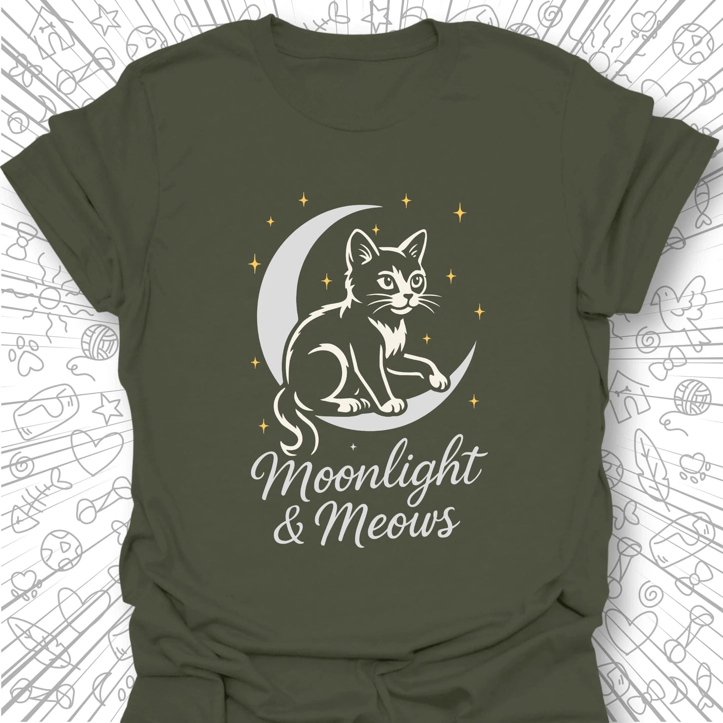 Moonlight & Meows T-Shirt