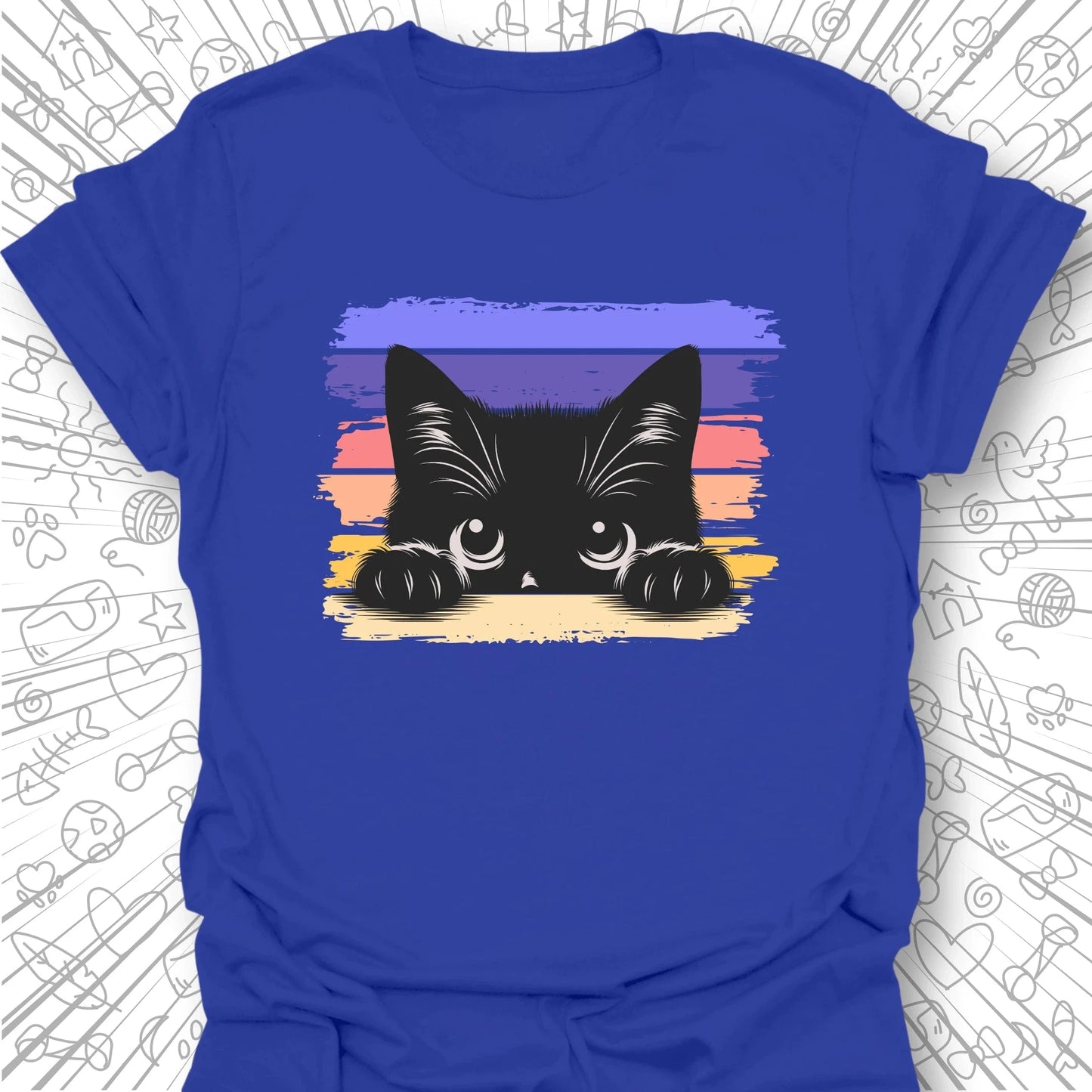 Peeking Cat T-Shirt