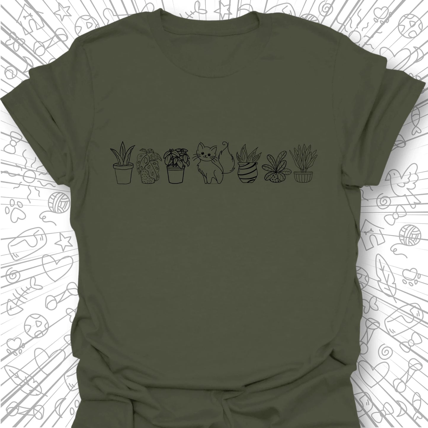 Plants & Cats T-Shirt