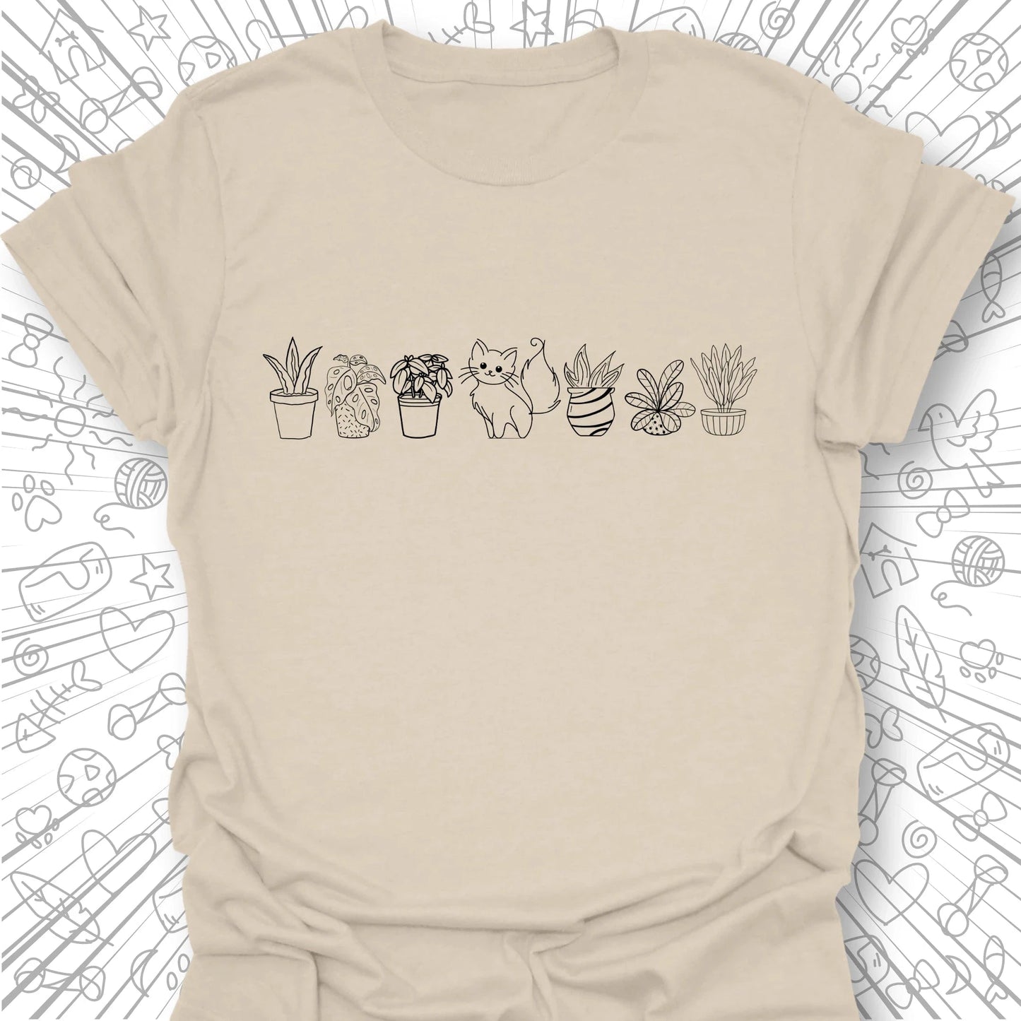 Plants & Cats T-Shirt