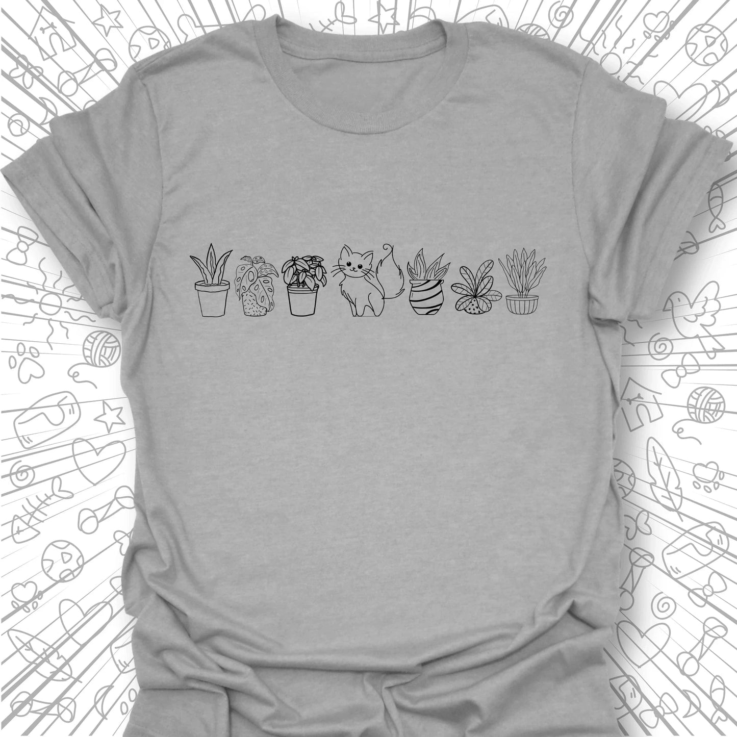 Plants & Cats T-Shirt