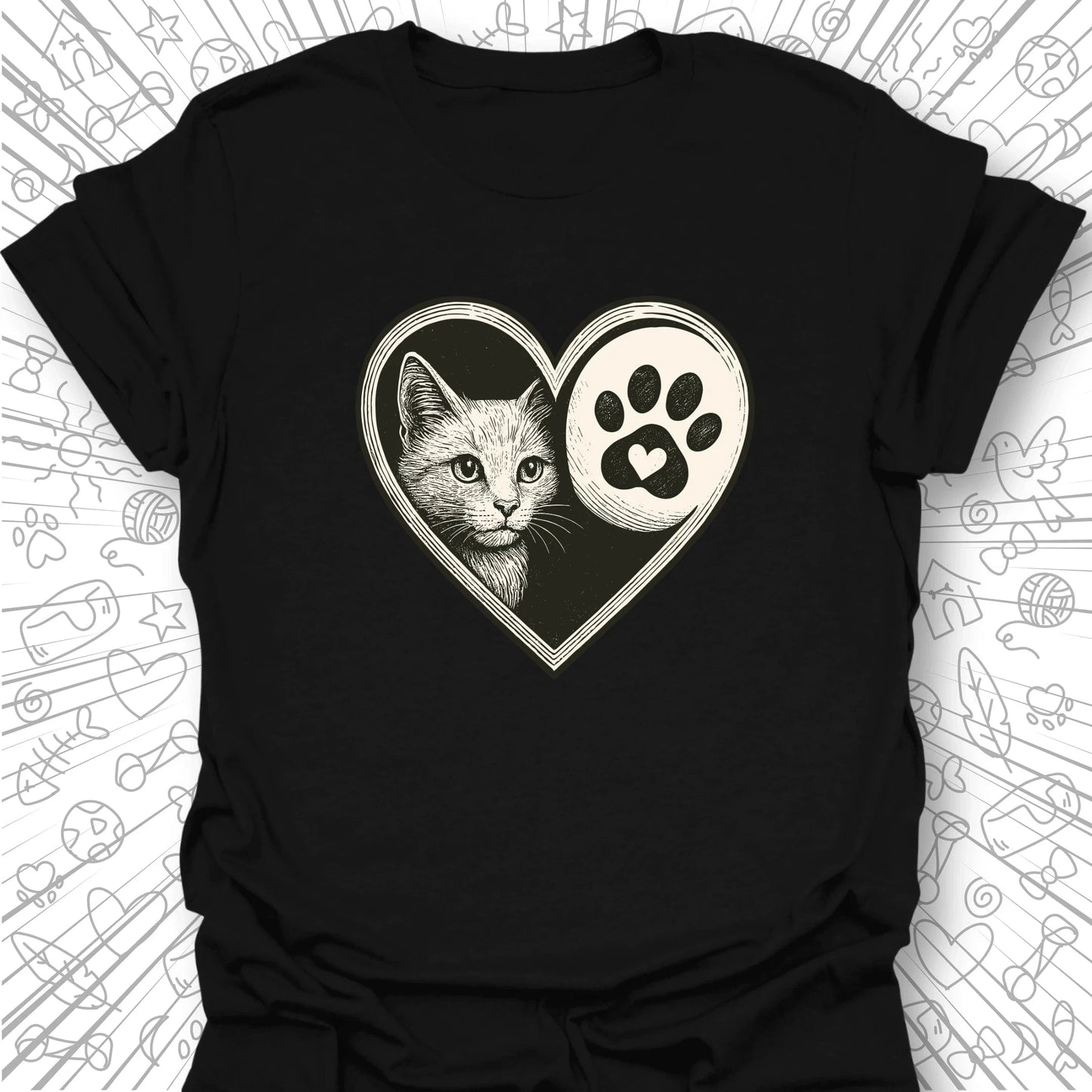 Some Angels Have Whiskers T-Shirt