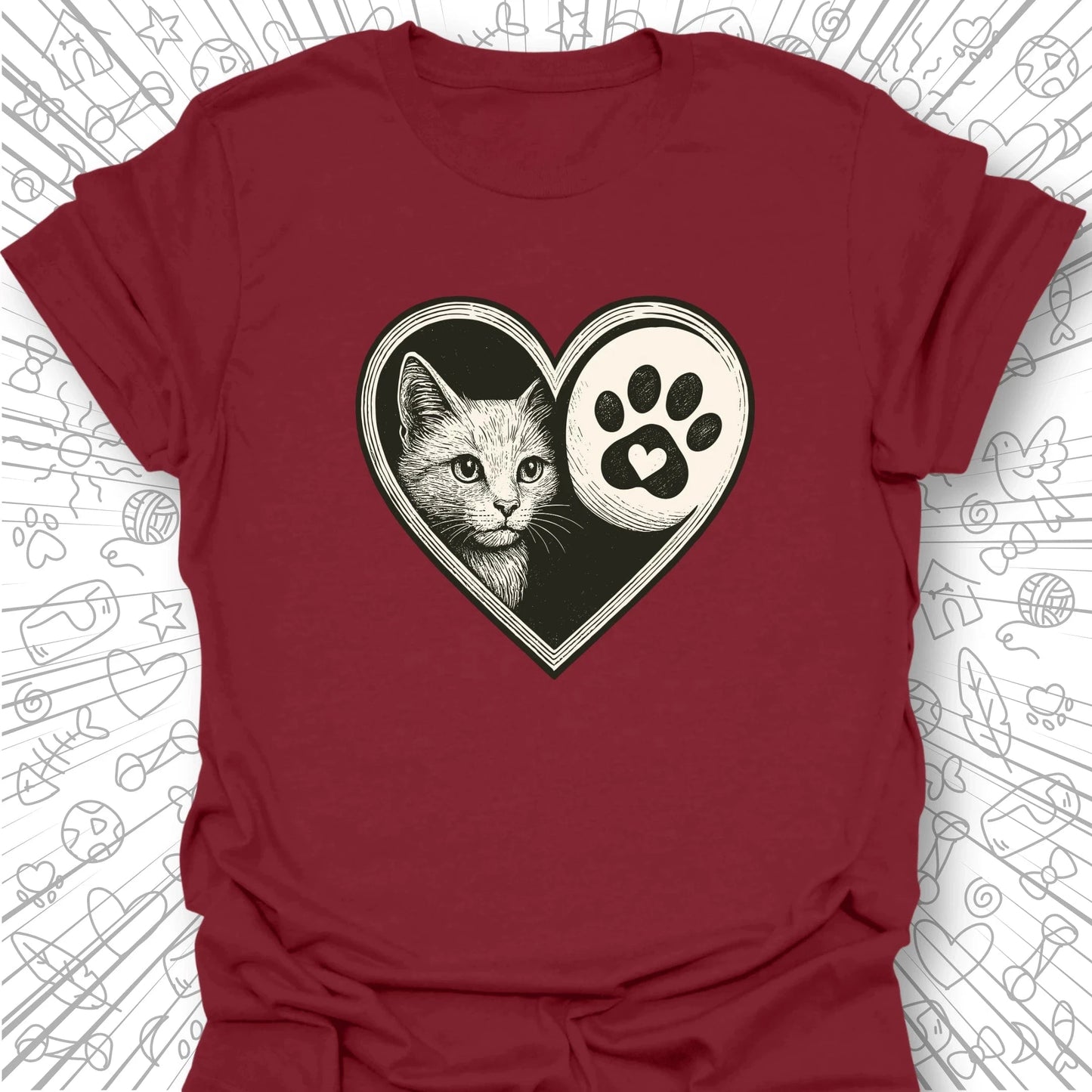 Some Angels Have Whiskers T-Shirt