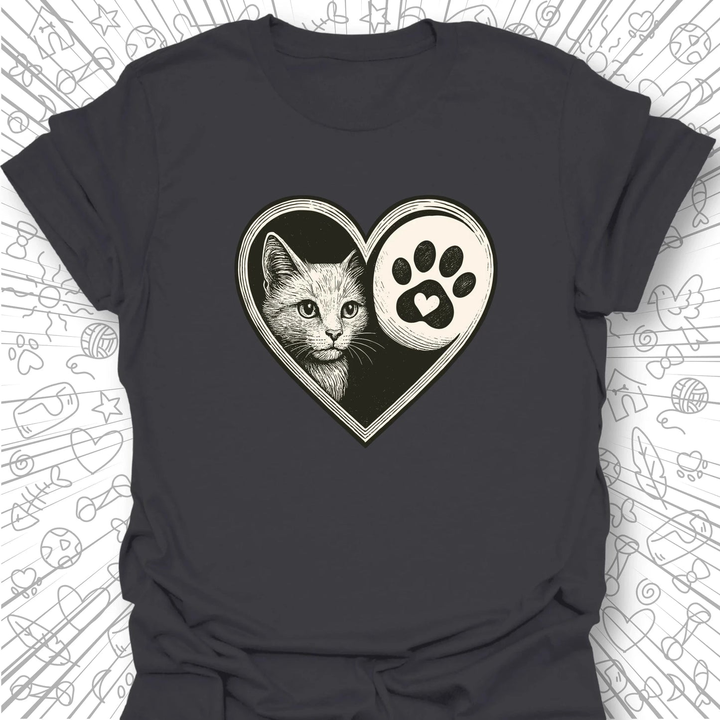 Some Angels Have Whiskers T-Shirt