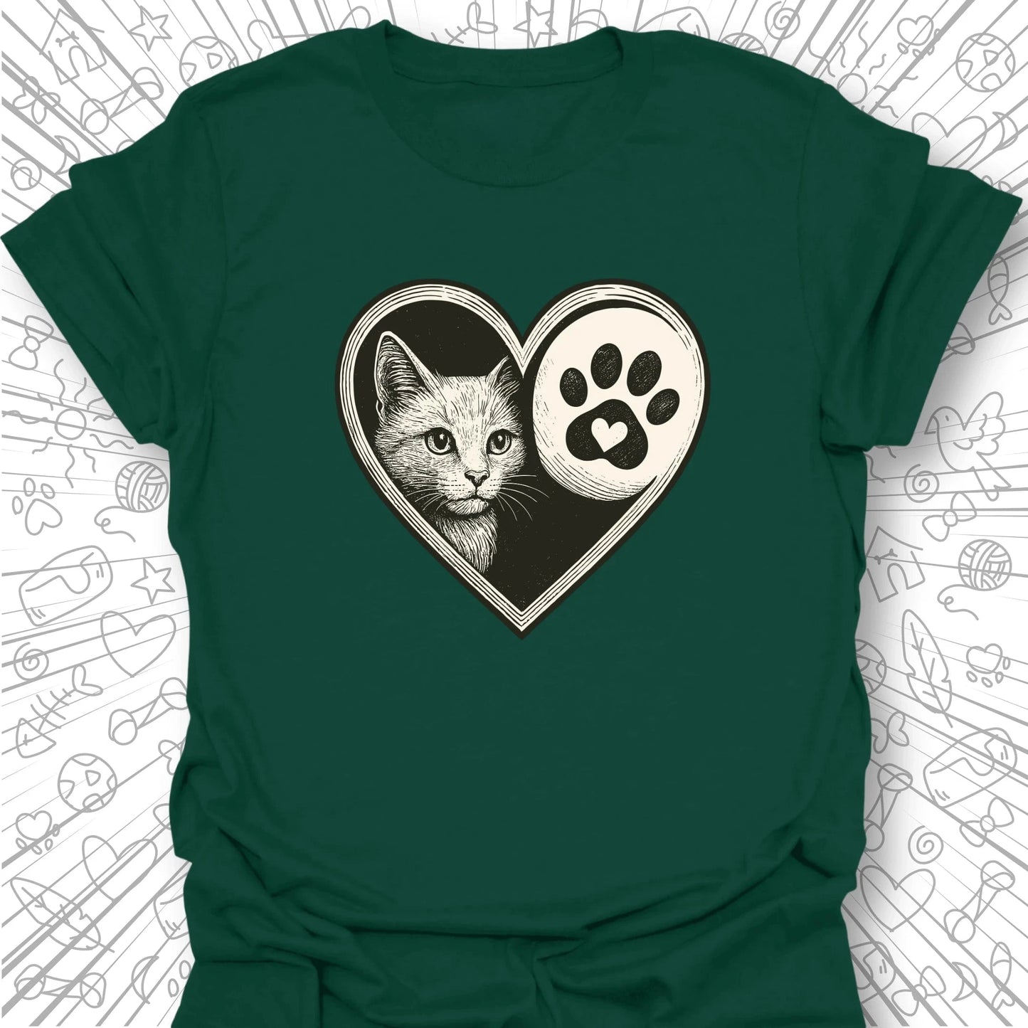 Some Angels Have Whiskers T-Shirt