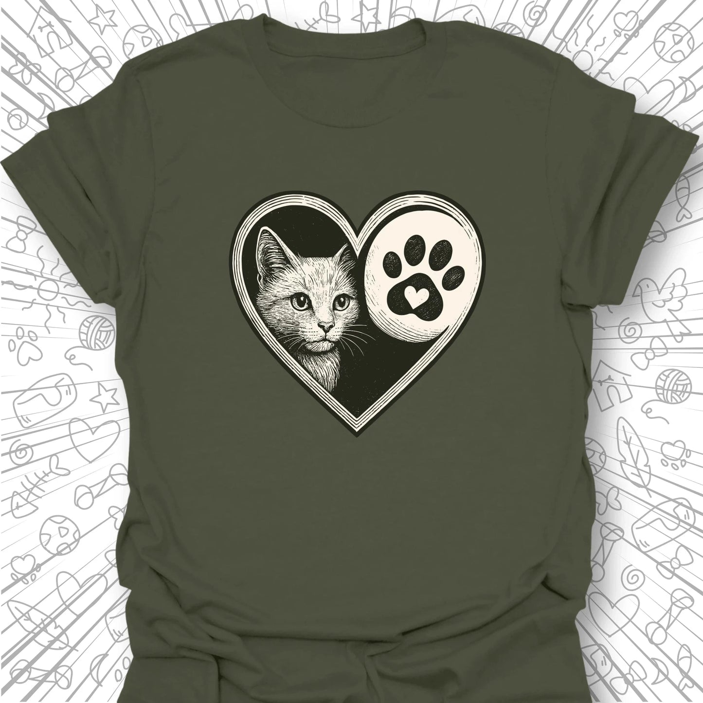Some Angels Have Whiskers T-Shirt