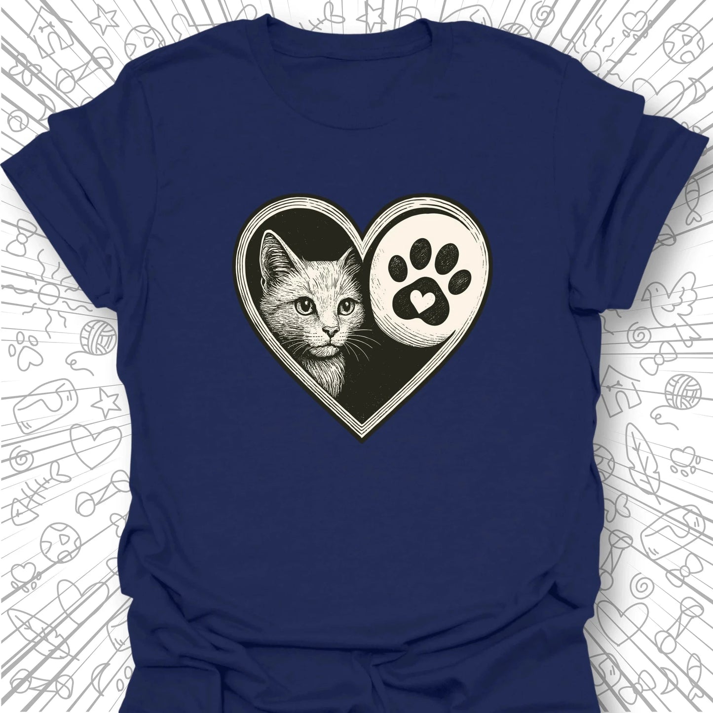 Some Angels Have Whiskers T-Shirt
