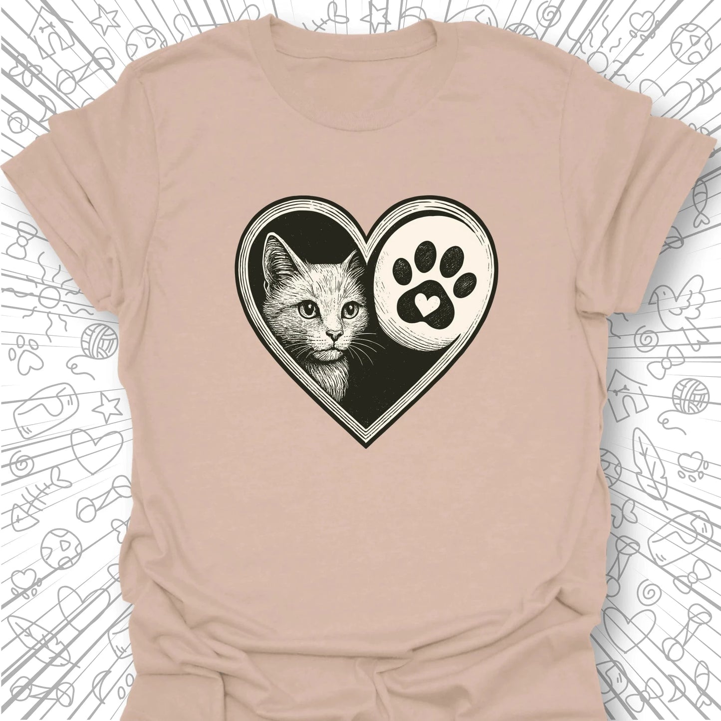 Some Angels Have Whiskers T-Shirt