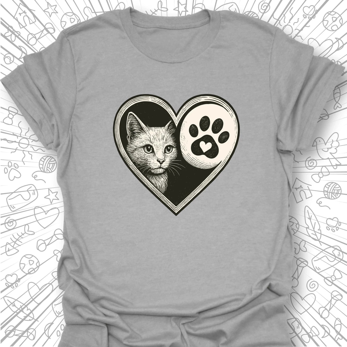 Some Angels Have Whiskers T-Shirt