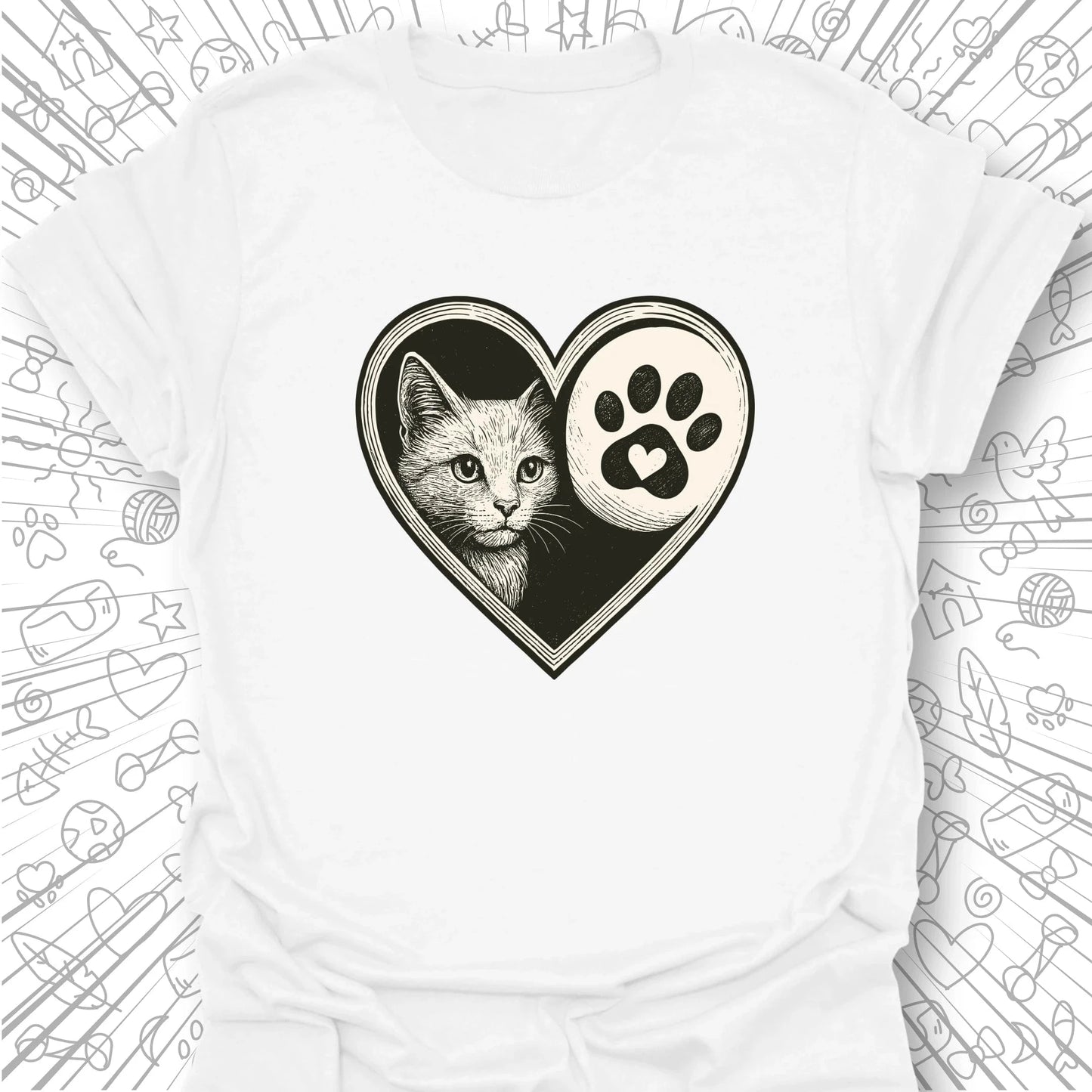 Some Angels Have Whiskers T-Shirt